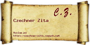 Czechner Zita névjegykártya